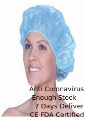 Porcellana Alto risanamento dei capelli della copertura di misura dell'ospedale di colore blu facile capo eliminabile lungo di Consumbles fornitore