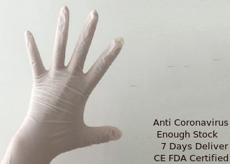 Porcellana Residuo non tossico chirurgico professionale del prodotto chimico della superficie di minimo dei guanti della mano fornitore