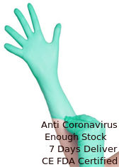 Porcellana Chiari guanti di plastica durevoli della cucina, guanti di gomma sterili nessuna differenza di colore fornitore