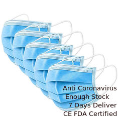 Porcellana Peli la maschera di protezione eliminabile amichevole per il polline/polvere/batterico del filtro fornitore