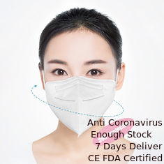 Porcellana Maschera piegante d'uso FFP2, maschera protettiva eliminabile dell'orecchio una protezione di 4 strati fornitore