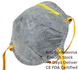 Porcellana Maschera di protezione amichevole respirante facile della polvere della pelle della maschera della tazza FFP2 anti per protezione della polvere fornitore