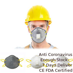Porcellana Maschera non tessuta standard amichevole del respiratore della tazza della polvere della pelle N95 FFP2 anti fornitore