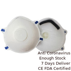 Porcellana Respiratore non tessuto personale di progettazione della tazza della maschera di polvere di uso con l'OEM Acccepted della valvola fornitore