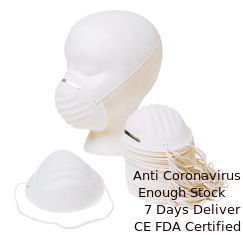 Porcellana Maschera respiratoria bianca comoda della tazza della polvere FFP2 della maschera protettiva KN95 anti fornitore