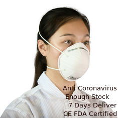 Porcellana Anti maschera di protezione eliminabile del respiratore di inquinamento FFP2 di N95 PM 2,5 per il campo industriale fornitore