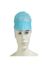 Cappello eliminabile molle del cuoco unico, cappucci medici eliminabili pp non tessuti materiali fornitore