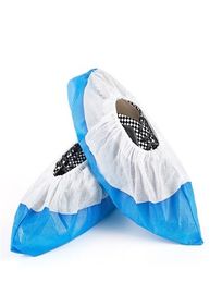 La scarpa di plastica blu dell'anti virus riguarda la sanità economica materiale di CBE dei pp fornitore