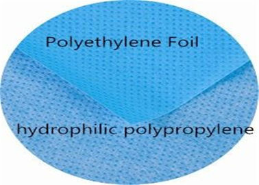 L'adesivo di plastica piegato copre, eliminabile sterile copre senza fluorescenza fornitore