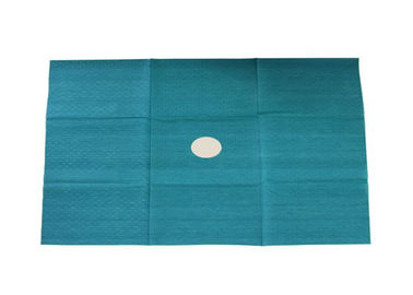 Chirurgico eliminabile della laparotomia copre il materiale blu della carta di colore di 75x80 cm fornitore