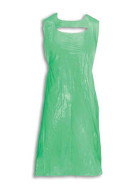 Grembiuli di plastica eliminabili molli, superficie impressa grembiule eliminabile non tessuta fornitore