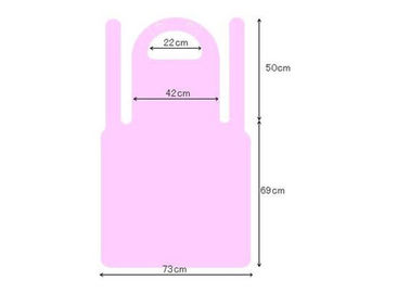 CBE dell'HDPE del LDPE universale conveniente di dimensione della prova dei grembiuli eliminabili amichevoli acidi di Eco fornitore