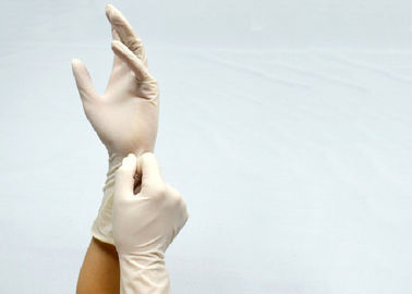 Materiale chirurgico 100% del lattice dei guanti della mano dell'esame medico impermeabile fornitore