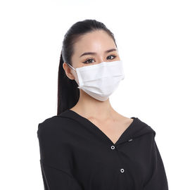 Maschera di protezione eliminabile di 3 pieghe dell'anti polvere, maschera di protezione eliminabile non tessuta fornitore