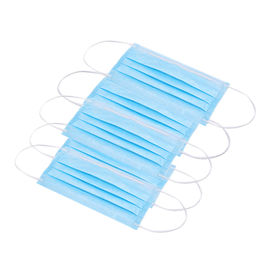 Maschere di procedura di Earloop, maschera di protezione di isolamento di Dispsoable per la stanza di bellezza fornitore