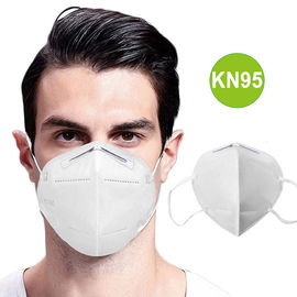 Prova della polvere che piega la maschera di protezione eliminabile non tessuta della maschera FFP2 con Earloop elastico fornitore