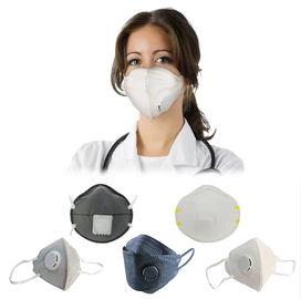 Maschera di respirazione industriale antipolvere piegante protettiva personale della maschera Ffp2 con la valvola fornitore