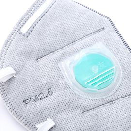 Maschera del filtro da protezione delle vie respiratorie Ffp2, maschera di polvere eliminabile FFP2 con la valvola fornitore