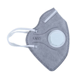 Maschera di polvere colorata maschera piegante protettiva FFP2 di salute con anti inquinamento della valvola fornitore