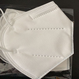 Protezione di PM 2,5 che piega la maschera bianca del popolare Ffp2 KN95 di colore della maschera FFP2 fornitore