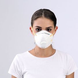Maschera di polvere eliminabile di forma della tazza, maschera della tazza di FFP1/FFP2 con la valvola fornitore