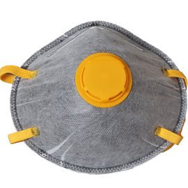 Maschera della tazza FFP2 del carbonio attivata N95, maschera di polvere non tessuta eliminabile con la valvola fornitore
